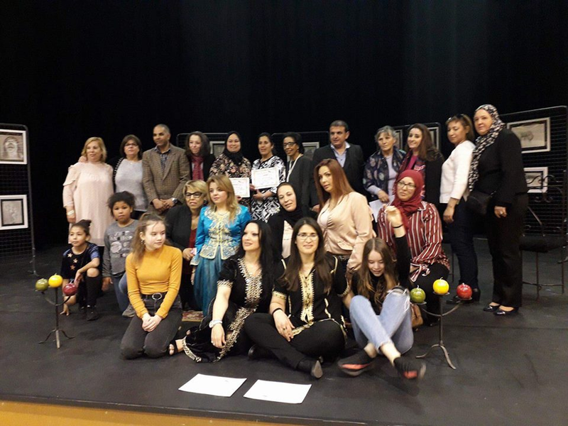 Hommage aux participants de la Ligue des Écrivaines Marocaines en France à Valence